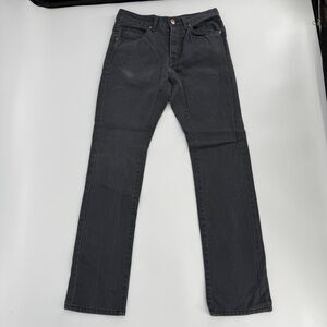 h&m Divided Gray Button Fly Straight Leg Denim Jeans Size 28 Women’s